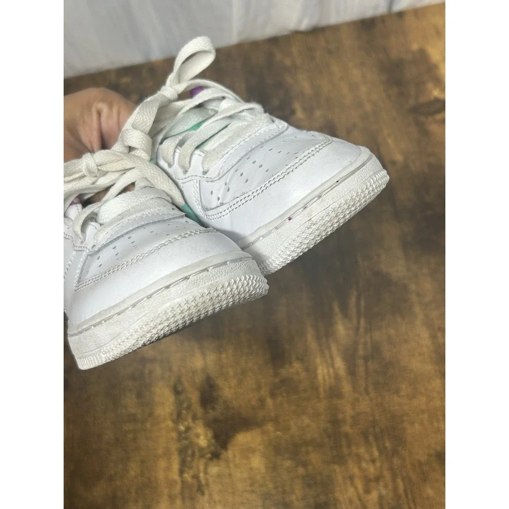 Nike AIR FORCE 1 LOW '07 LV8‎ GS Purple [DX3933-100] Size 11.5C Youth Toddler